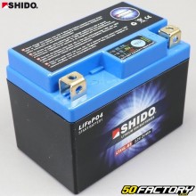 Shido LTX4L-BS 12V 1.6Ah Lithiumbatterie Derbi Senda,  Gilera smt, Rieju...