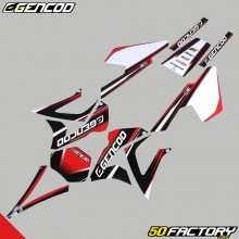 Kit déco Gencod Gilera SMT et RCR (2003 à 2010) rouge