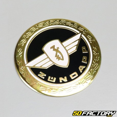 Schwarzes rundes Emblem VXNUMX Zündapp GTS XNUMX und KSXNUMX