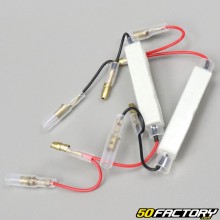 XNUMXW XNUMXohm resistores de pisca de led branco