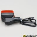 Rectangular orange flashing light type Honda Twin 125