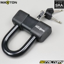 Bügelschloss Diebstahlschutz genehmigt SRA-Versicherung (Bremsscheibenschloss) Maxton  MAX75