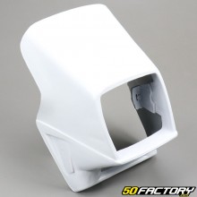 Headlight fairing
 Peugeot 103 RCX,  SPX... white Headlight plate Peugeot 103 RCX,  SPX... white