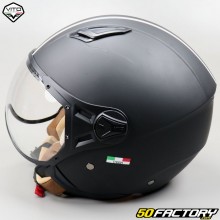 Helm Jet  Vito Moda schwarz und weiß Größe XS