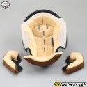 Casco Jet Vito Moda bianco e nero taglia XS