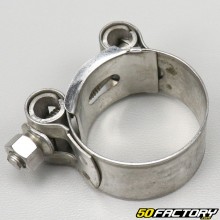 Stainless steel exhaust collar Ø32 to 35mm