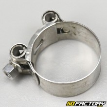 Stainless steel exhaust collar Ø40 to 43mm