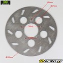 Hintere Bremsscheibe Rieju RS1  et  MSA RSE 199mm NG Brake Disc