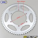 Rear sprocket 60 teeth steel 428 Aprilia RS4,  Tuono,  RS 125 Afam