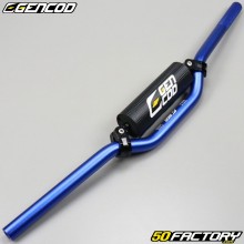 Guiador para scooter em alumínio Gencod  azul com barra preta e espuma