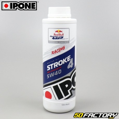 Engine Oil 4 5W40 Ipone Stroke 4 100% synthesis 1L
