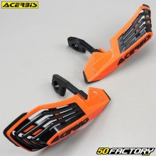 Protectores de manos Acerbis X-Futuro naranja y negro