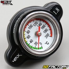Thermometer radiator cap MOTOCROSS Sling, Yamaha, Kawasaki, Suzuki, KTM, Husqvarna... 4MX black