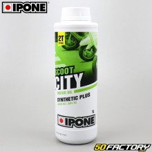 Engine oil 2T  Ipone Scoot City semi-synthesis 1L