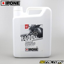 Engine Oil 4 15W50 Ipone R4000 RS semi-synthesis 4L