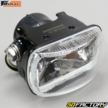 Approved rectangular long-range front headlight