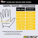 Handschuhe Shot StuntCE-zugelassenes schwarzes und neongelbes Motorrad