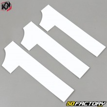 adesivos de número cross 1 branco 16 cm Kutvek (conjunto de 3)