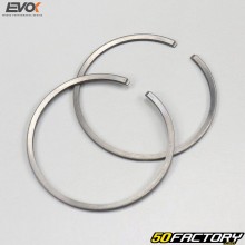 Piston rings
 Piaggio  air Zip, Typhoon, Stalker  ØXNUMXmm axis ... XNUMX XNUMXT Evo-K