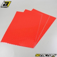 Adesivos de vinil adesivo Blackbird vermelho perfurado 47x33 cm (conjunto de placas 3)