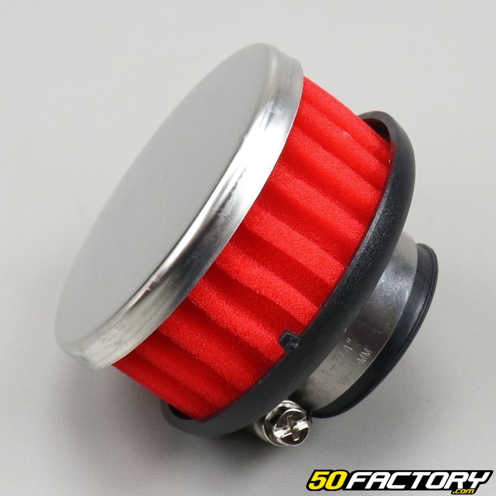 Filtre Air Mousse Droit Court Phbg Rouge Pi Ce Moto Scooter Cc