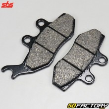 Pastillas de freno orgánicas Yamaha TZR  XNUMX, Derbi DRD Racing  XNUMX, Beta RR Enduro  XNUMX ... SBS