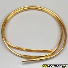 Reinforced rubber band (snap-on) U gold (1 meter)