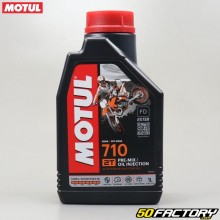 2T Motor Oil Motul 710 100% Synthetic Ester 1L