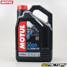 Engine oil 4T 20W50 Motul 3000 mineral 4L