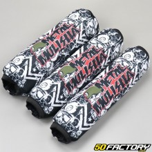 Shock absorber covers Suzuki LTR 450 Metal Mulisha