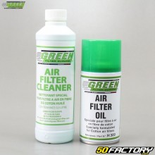 Pacote de manutenção do filtro de ar Green Filter