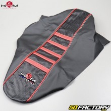 Capa de banco Yamaha DT, MBK Xlimit, Malaguti XSM,  XTM (2003 - 2011) KRM Pro Ride vermelho