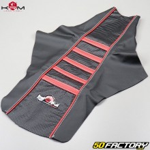 Capa de banco Aprilia  SX RX  (XNUMX - XNUMX) KRM Pro Ride  vermelho