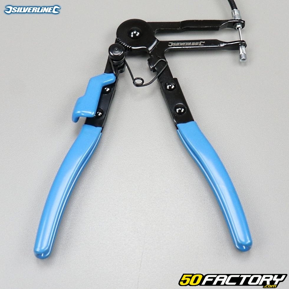 KS Tools - Pince avec câble Bowden pour colliers auto-serrants