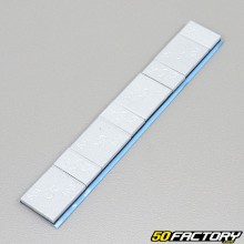 Gray Adhesive wheel balancing weights  (4x10g and 4x5g)