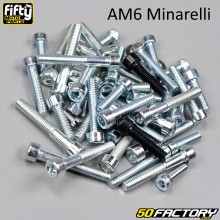 Tornillos del motor AM6  Minarelli Fifty  (Kit)