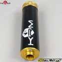 Silenciador KRM Pro Ride XNUMX/XNUMXcc dourado