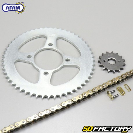 Kit de correntes reforçadas 15x53x130 (428) Honda MTX 125 (1983 para 1986) Afam  or