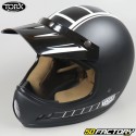 Helmet vintage Torx brad Legend Racer Matte Black