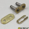 Kit chaîne renforcé 14x48x124 Kawasaki KMX 125 (1986 à 2002) Afam or