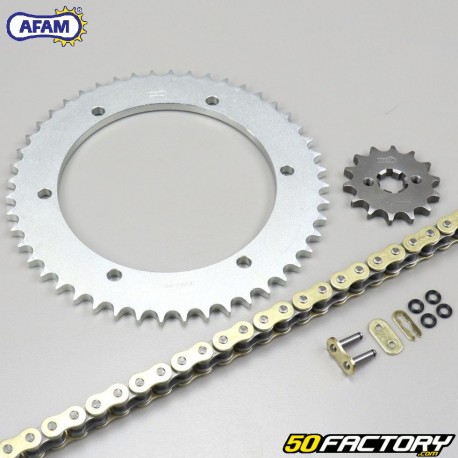 Kit de cadena con junta tórica reforzada 14x48x124 Kawasaki KMX 125 (1986 a 2002) Afam  or