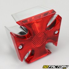 Chrome Maltese Cross Tail Light