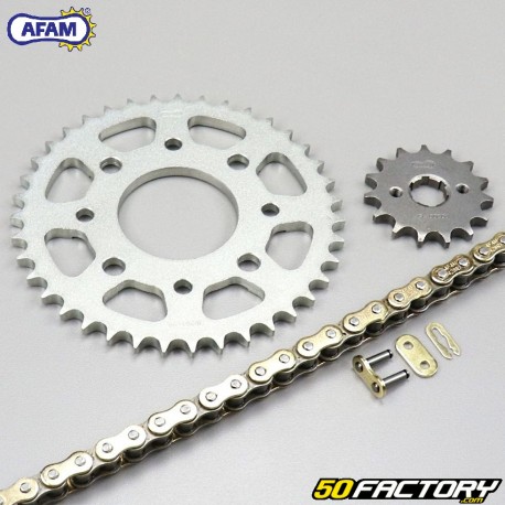 Kit de correntes reforçadas 15x39x108 Kymco Pulsar 125 (2000 para 2003) Afam  or