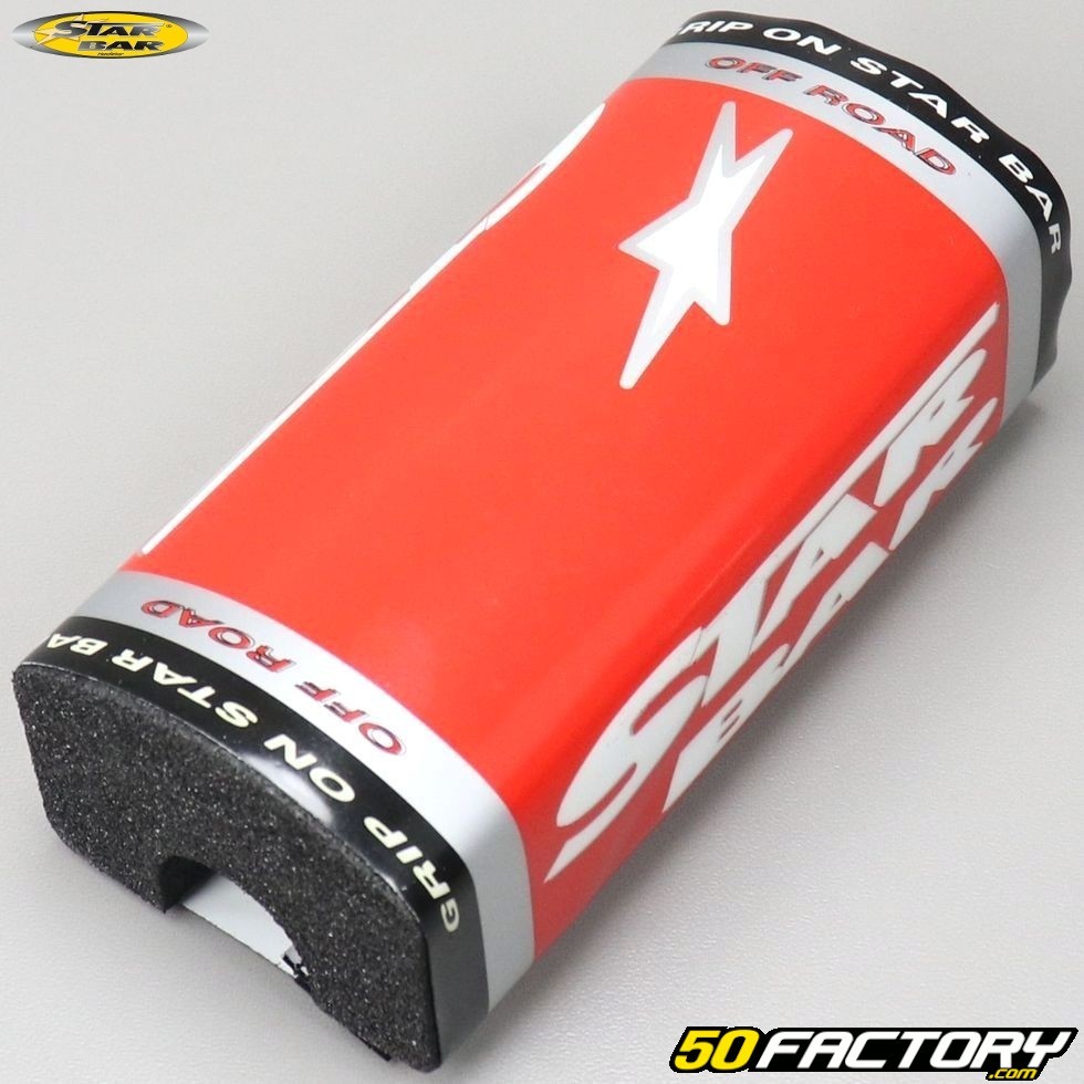 Mousse de guidon (sans barre) Star Bar Booster rouge – Pièce moto