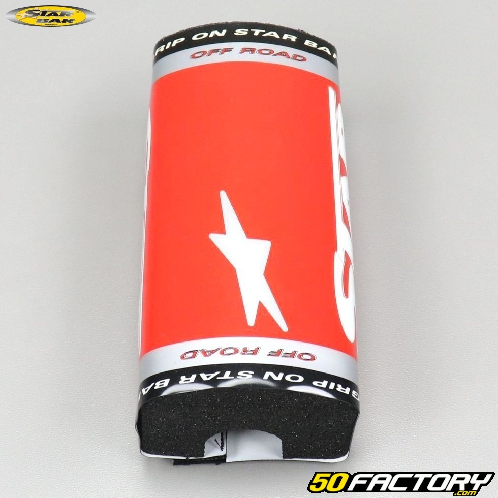 Mousse de guidon (sans barre) Star Bar Booster rouge – Pièce moto