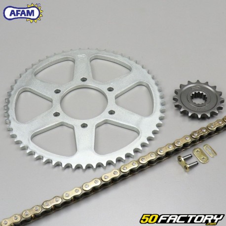 Kit de correntes reforçadas 16x53x134 Suzuki DR 125 (1985 para 2002) Afam  or