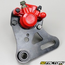 Pinça de freio traseiro Derbi  DRD Xtreme, Gilera SMT, RCR  (desde XNUMX), HM ... vermelho adaptável