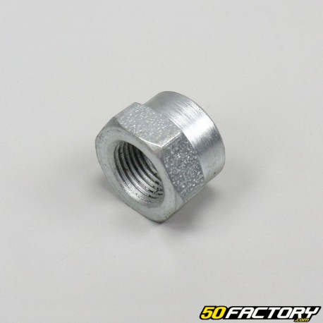 Moped shoulder wheel axle nut