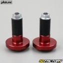 Ã˜22mm bar ends Yasuni Pro Race red