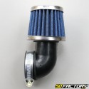 Bent horn air filter XL Ã28 / 35mm PHVA, PHBG blue